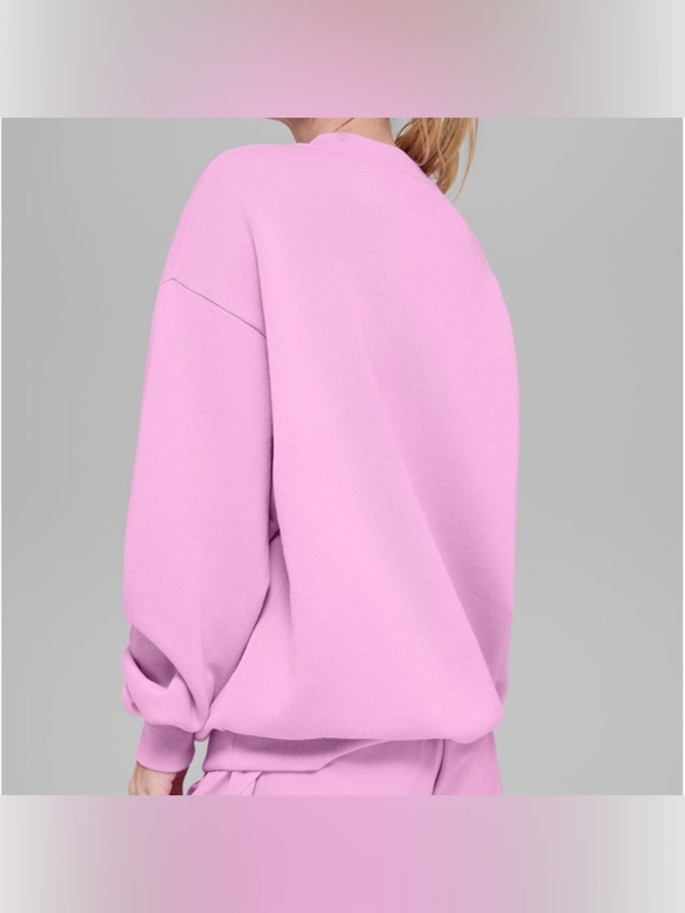 ALO Yoga Accolade Crew Neck Pullover
Small Candy Heart Pink NWT - Picture 3 of 7